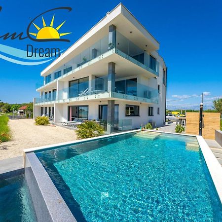 Jamc Dream Familientraum Direkt Am Meer Mit Beheiztem Pool Privlaka  Exterior photo