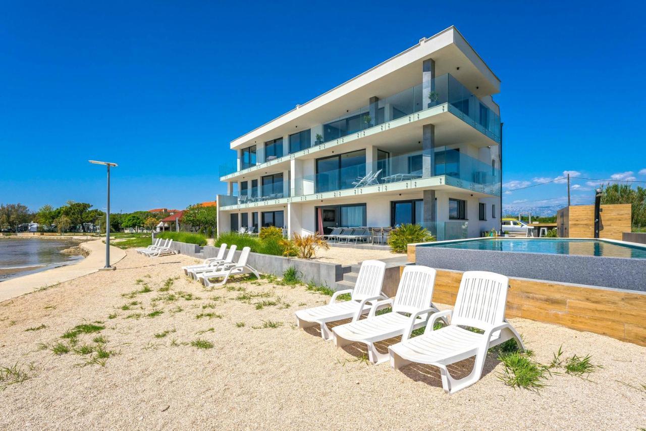 Jamc Dream Familientraum Direkt Am Meer Mit Beheiztem Pool Privlaka  Exterior photo
